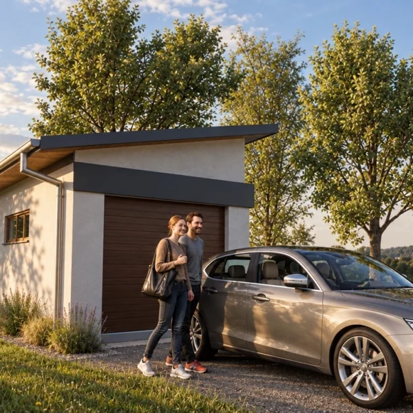 Modern Single Garage Plan