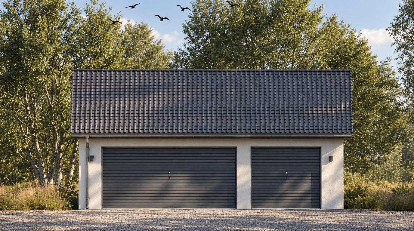 Standard Triple Garage Plan Image 7