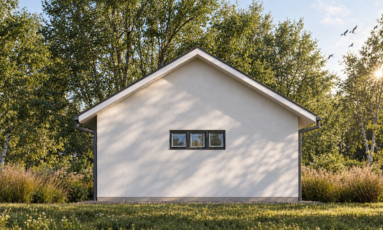 Standard Triple Garage Plan Image 2