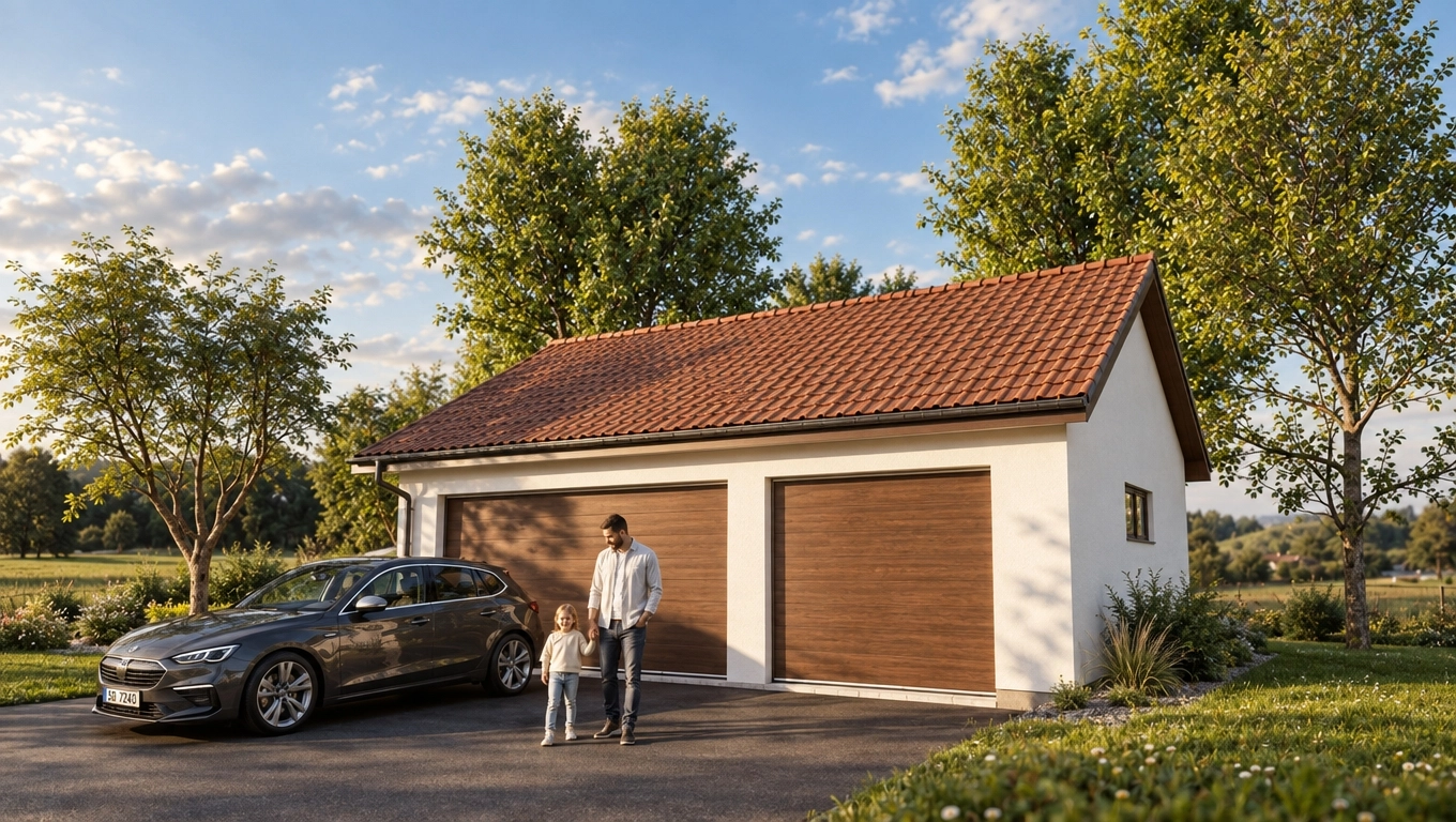 Standard Triple Garage Plan Image 6