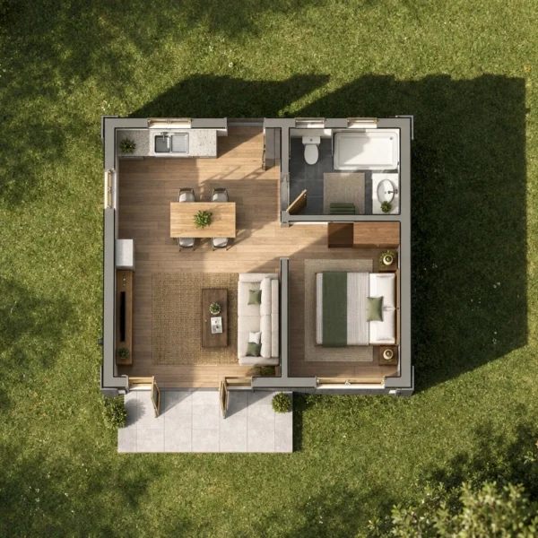 LNCA DurbanArchitect PurchasePlans Tuscan 1Bedroom PLANS 600x600