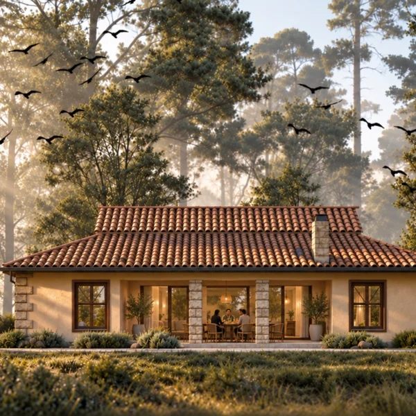 Three Bedroom House Plan